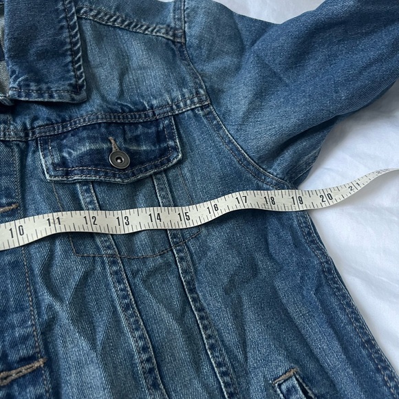 Childrens Place Boys Denim Jacket Coat Sz Large 100% Cotton Excellent Condition - Picture 6 of 7